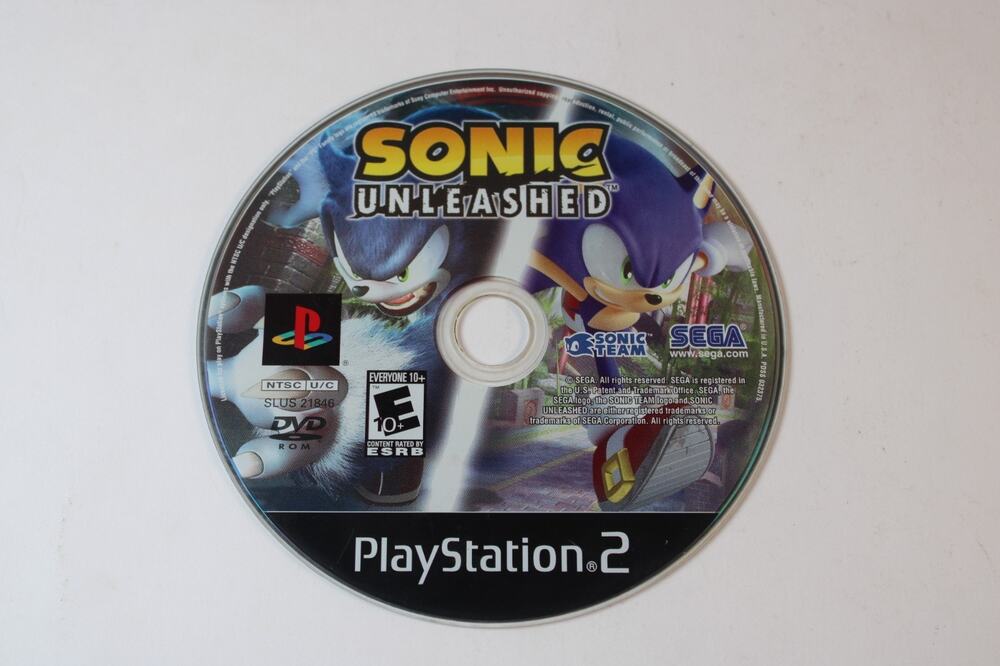 Sonic Unleashed (Sony Playstation 2, PS2) Authentic, Game Disc Only, Tested - Picture 1 of 8